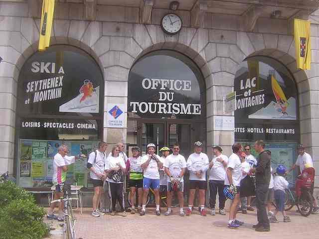 F&ecirc;te du cyclotourisme 2005 &agrave; Faverges, organis&eacute;e par Patrice Majot