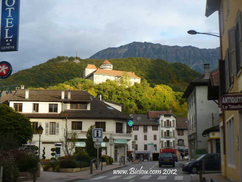 : Faverges centre ville le hourd et la dent de cons