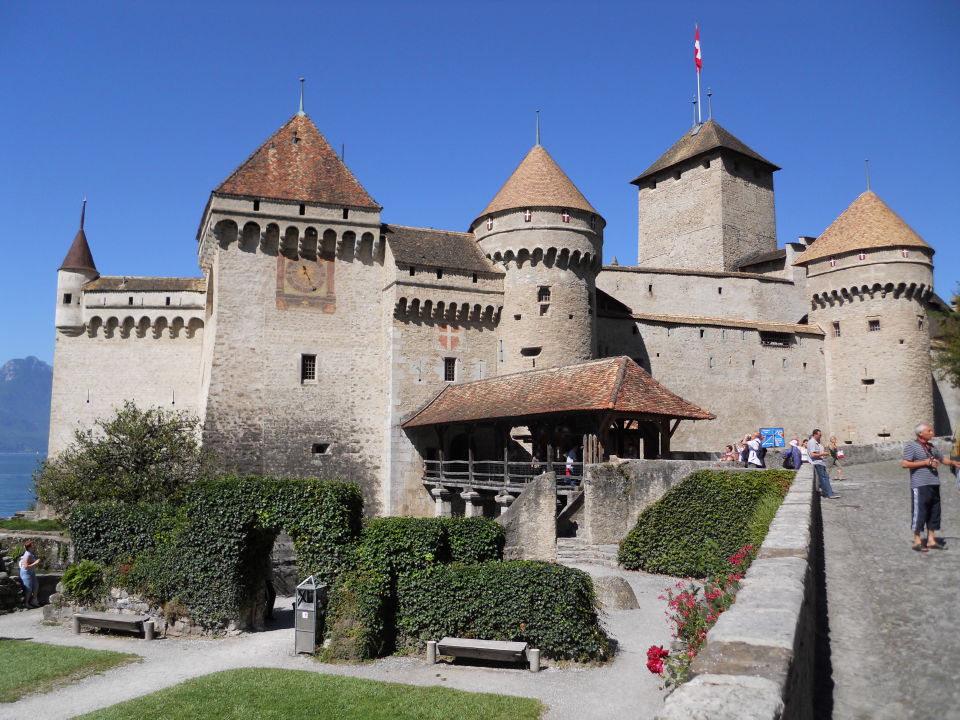 ch&acirc;teau de Chillon suisse