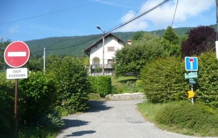 chemin des card&egrave;res cessenaz haute savoie