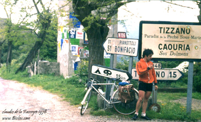 Le Glaudio de la Faverges en 1978 : &agrave; 25 ans, mince alors...