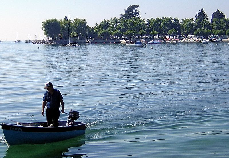 P&ecirc;che &agrave; Nyon