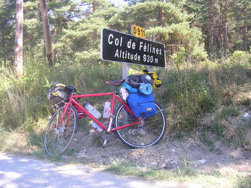 La Fanny du Claude au col de F&eacute;lines en 2005