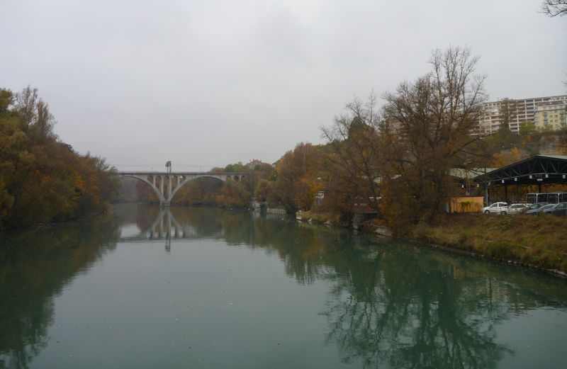 La jonction rh�ne Arve en 2011