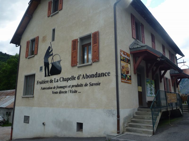 La Fuiti&egrave;re de la chapelle d'Abondance en juillet 2011