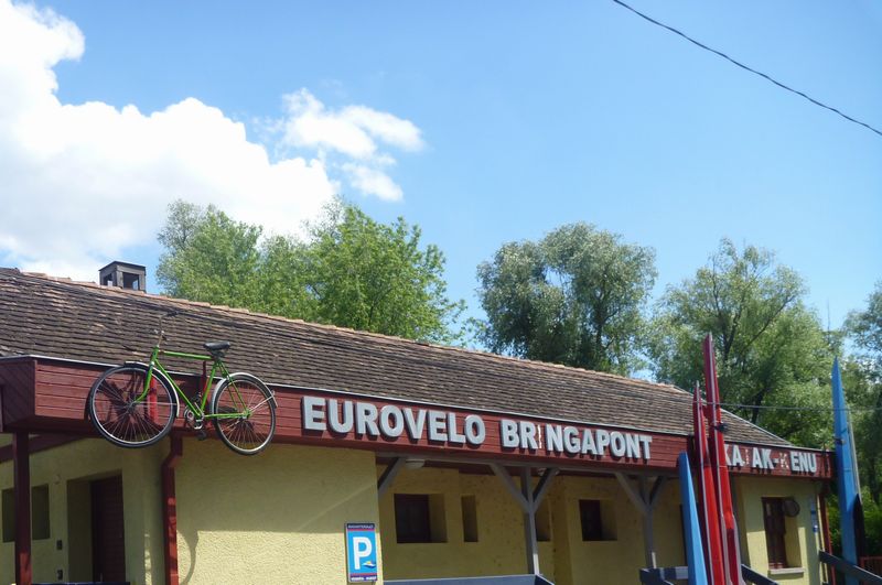Refuge cycliste sur l'Eurov&eacute;lo six en Hongrie en 2012