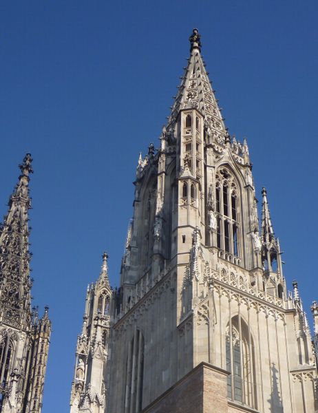 Cath�drale de ULM en 2012 sur l'euro v�lo 6