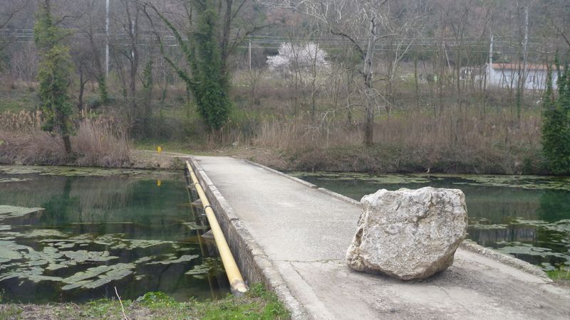 Passage du contre canal avant Soyons