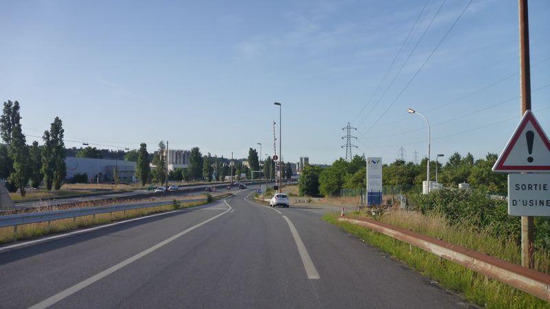 ViaRhôna ? : Passer devant l'Aquarium de Lyon et Oullins plein sud sur D 315 ? 