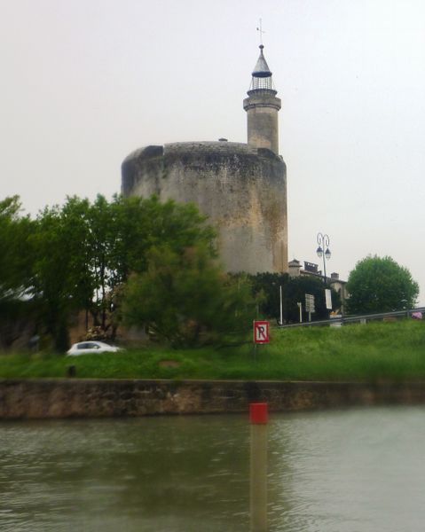 La tour de Constance d'Aigues mortes, vue en 2015