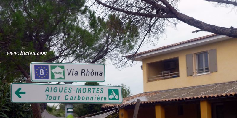 Gallician : quand Eurovélo 8 et ViaRhôna se marient