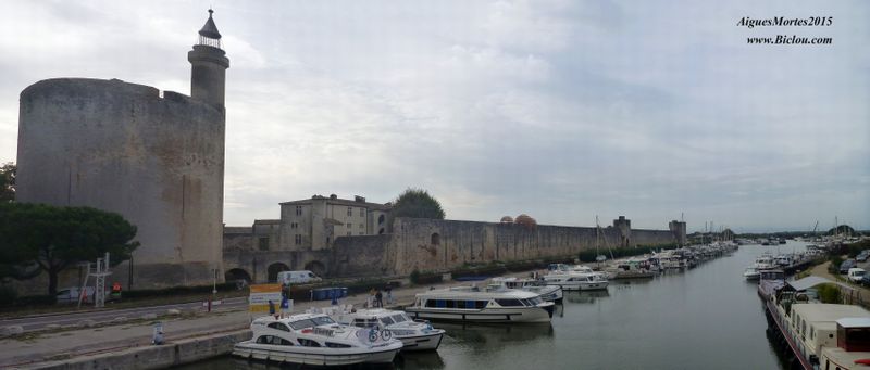 La Tour de Constance à Aigues Mortes en 2015