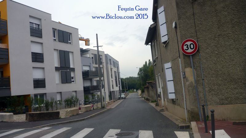 Feyzin gare, en route pour Solaize, une option ViaRhôna en 2015 ?