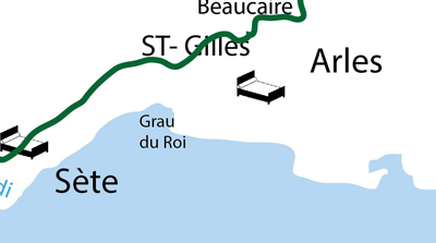 Sur ViaRhôna et eurosvélo 17 Sur ViaRhôna et eurosvélo 17
