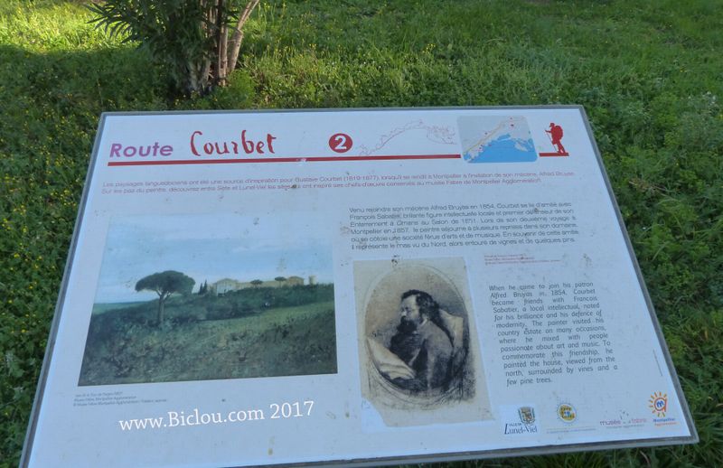 Route Courbet, en 2017