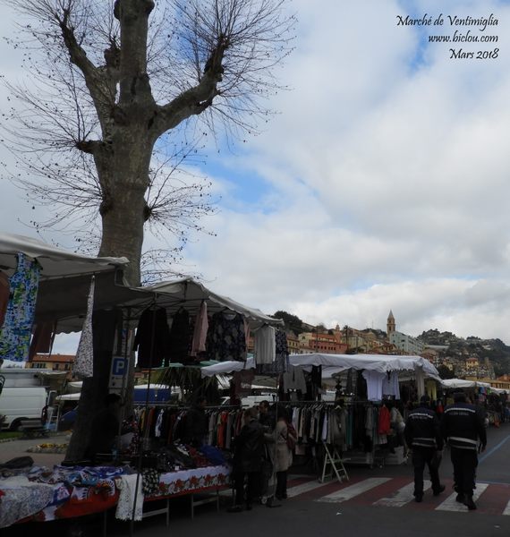 Le marché de Ventimiglia
