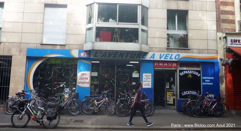Paris : Le long du canal st Martin , V&eacute;lociste : Rep&eacute;rage