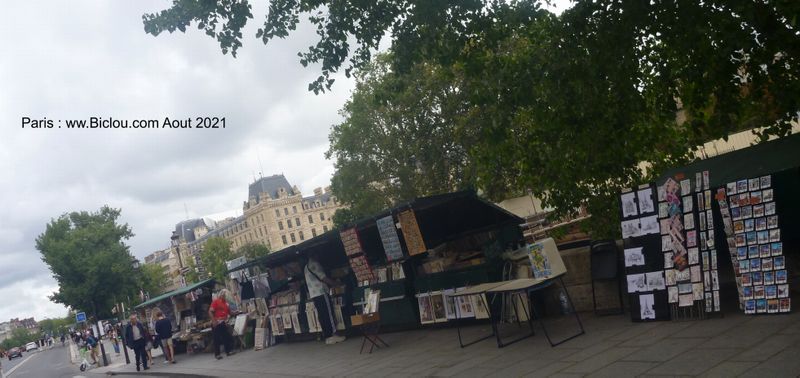 Les fameux bouquinistes &agrave; Paris