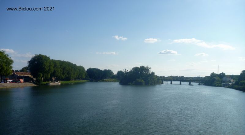 La Sa&ocirc;ne &agrave; Auxonne