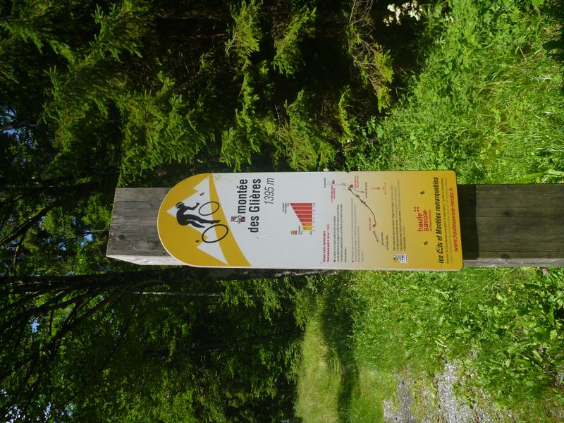 Au pied des Gli&egrave;res : Pas fou le glaude, va pas monter Rici ..