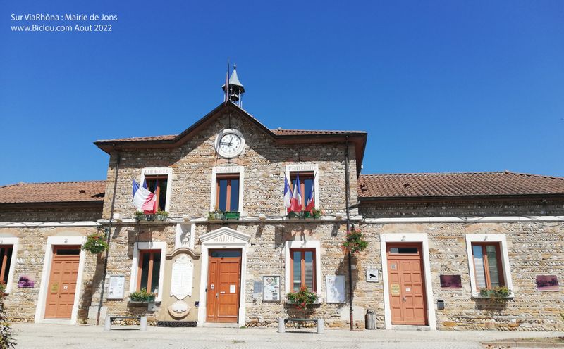 Mairie de Jons sur Viarh&ocirc;na en 2022