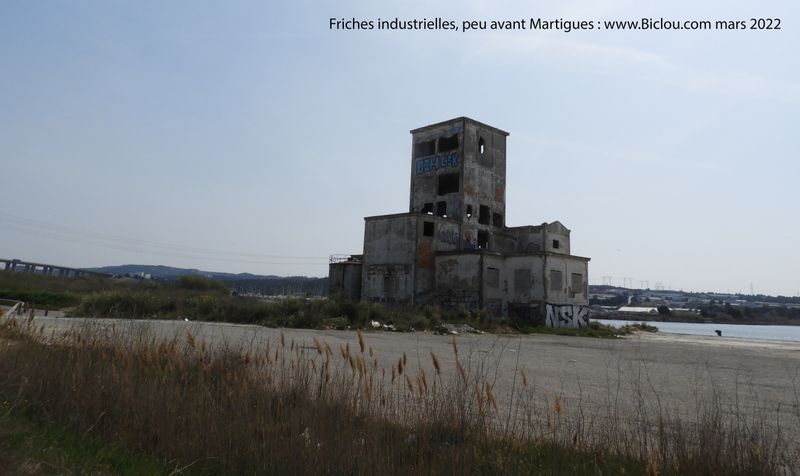 Friches industrielles du c&ocirc;t&eacute; de Martigues