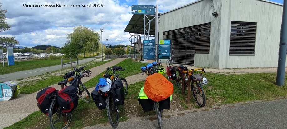 Pause à Virignin sur ViaRhôna
