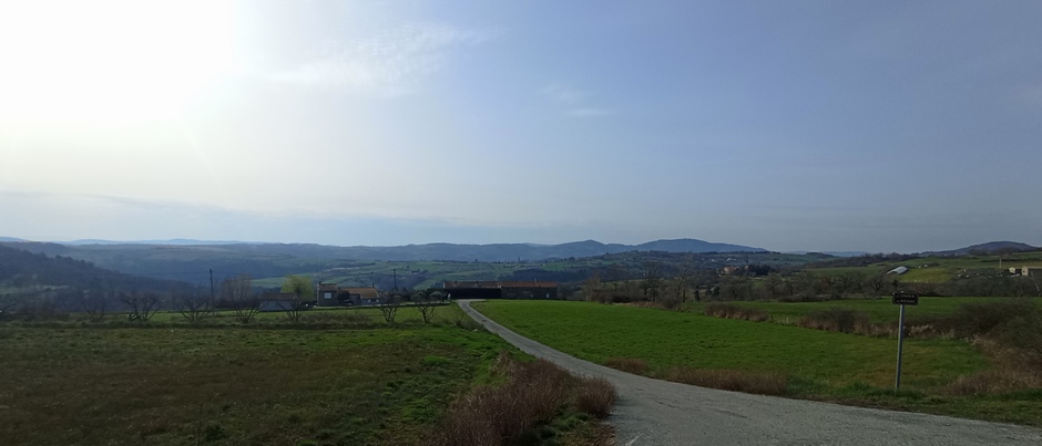 Sur le plateau ardéchois