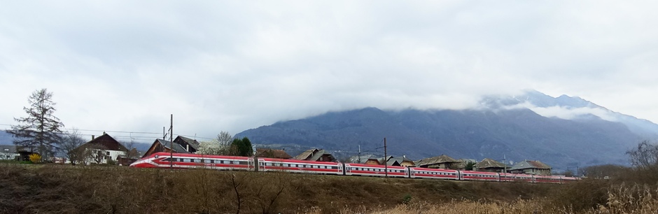 Le Trenitalia du côté de Montmélian