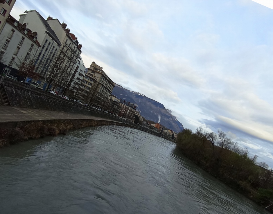 L'Isère à Grenoble