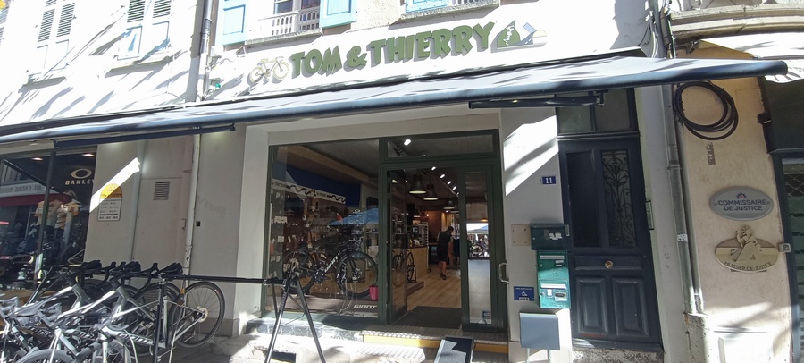 Magasin de Cycles : Tom et Thierry à Bourg d'Oisans (38)