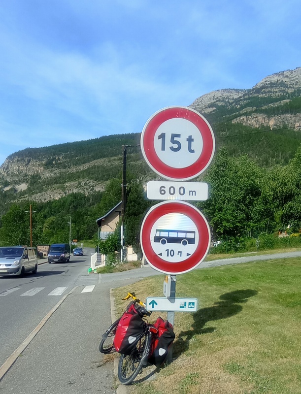 On tombe enfin sur le balisage Val-Durance