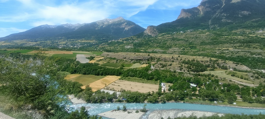Les eaux turqoises de la Durance