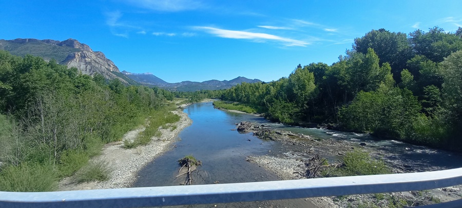 La Durance du côté de Sisteron juin 2026
