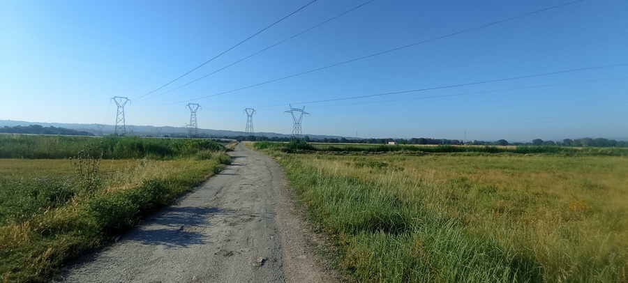 A la sortie de Manosque : Perdu dans le désert depuis trop longtemps ..