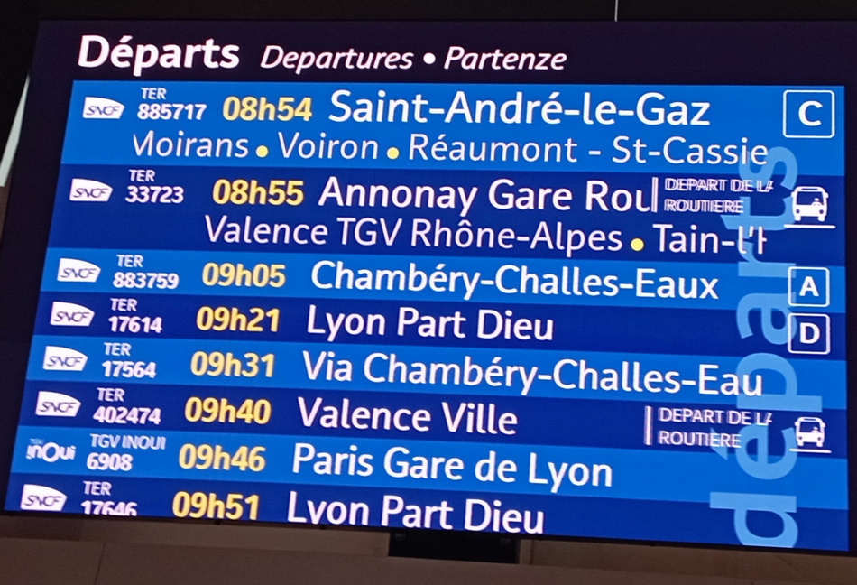Les trains sont prêts : connaissez vous Saint André le gaz ?