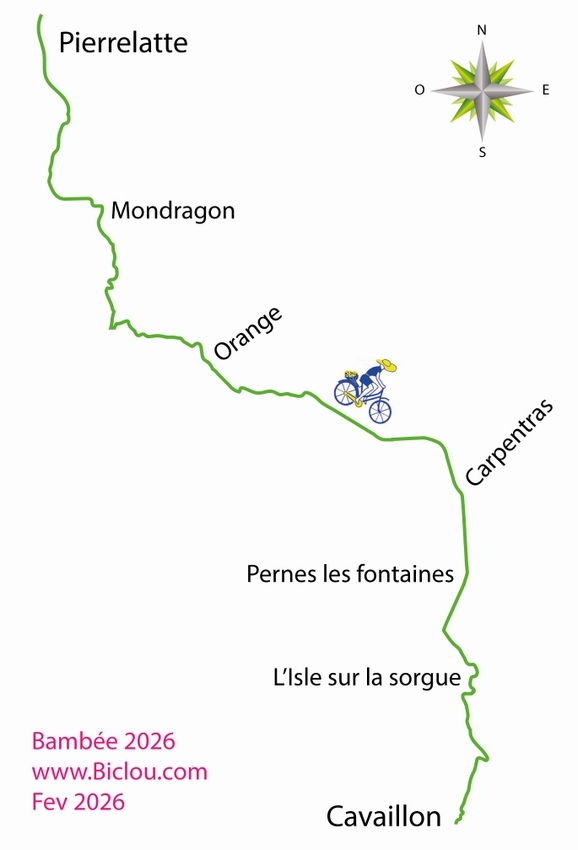 Etape 4 : Pierrelatte - Cavaillon