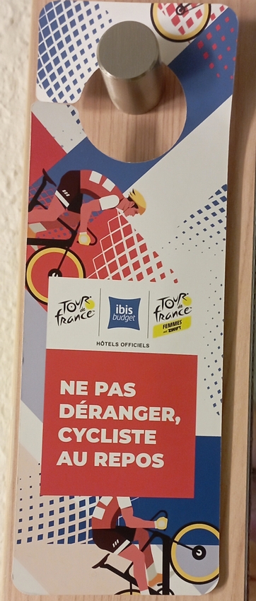 Marrant : Cycliste au repos