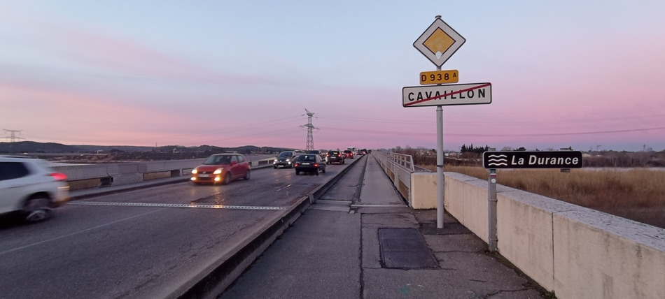 Une piste cyclable pour traverser la Durance, c'est mieux que voici 20 ans 