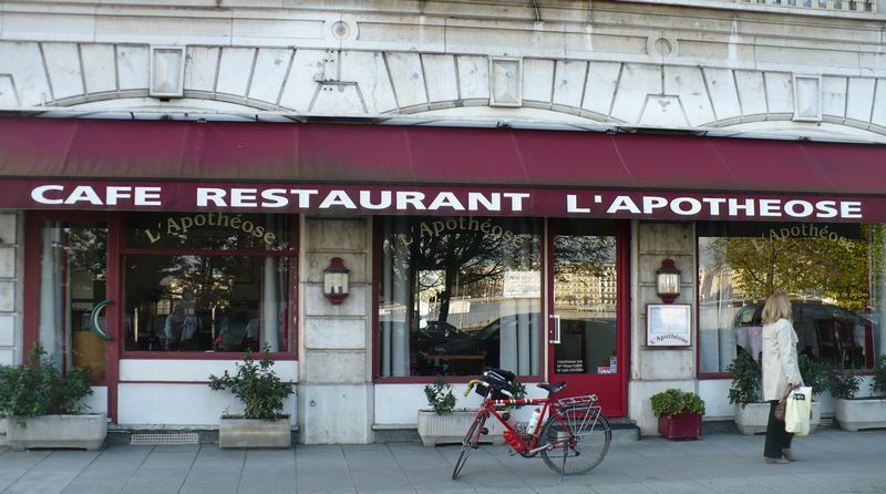 Restaurant l'apoth&eacute;ose de gen&egrave;ve