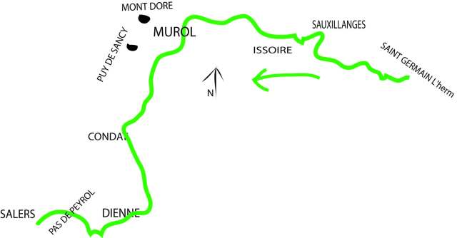 Des monts du forez &agrave; Salers